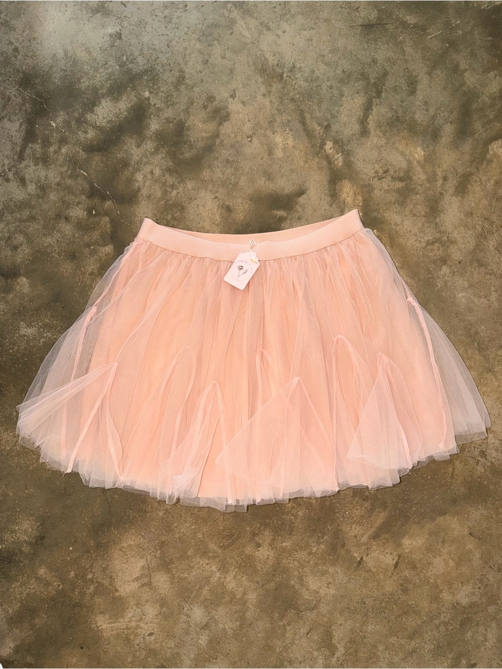 Mittoshop Pink Tulle Tutu Mini Skirt XL Layered Balletcore Fairy NWT - Picture 3 of 9